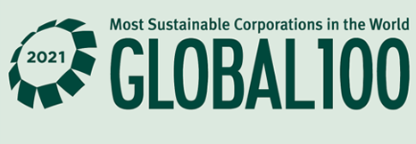 2021 global 100 most sustainable corporations in the world image 